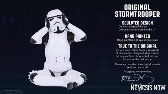 Official Hear No Evil Stormtrooper 10cm Figure