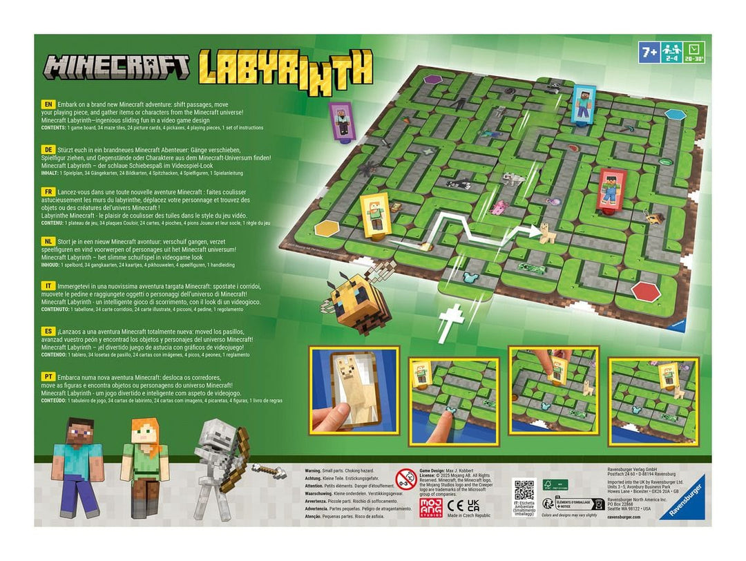 Minecraft: Labyrinth Board Game