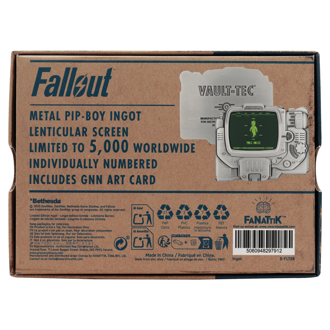 Fallout : Pip-Boy Lenticular Ingot