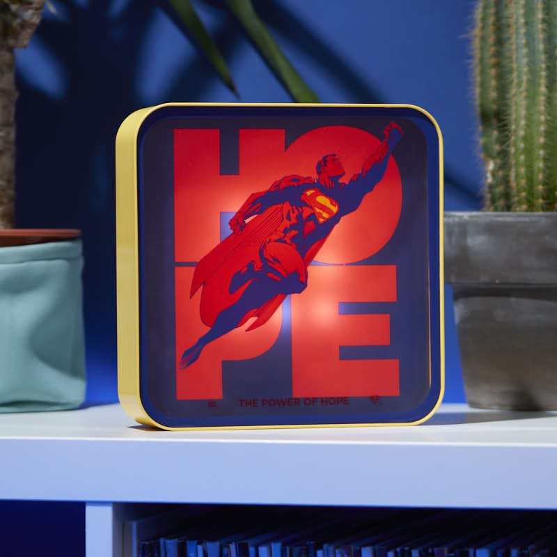 Superman: Superman Acrylic Desk Lamp / Wall Light