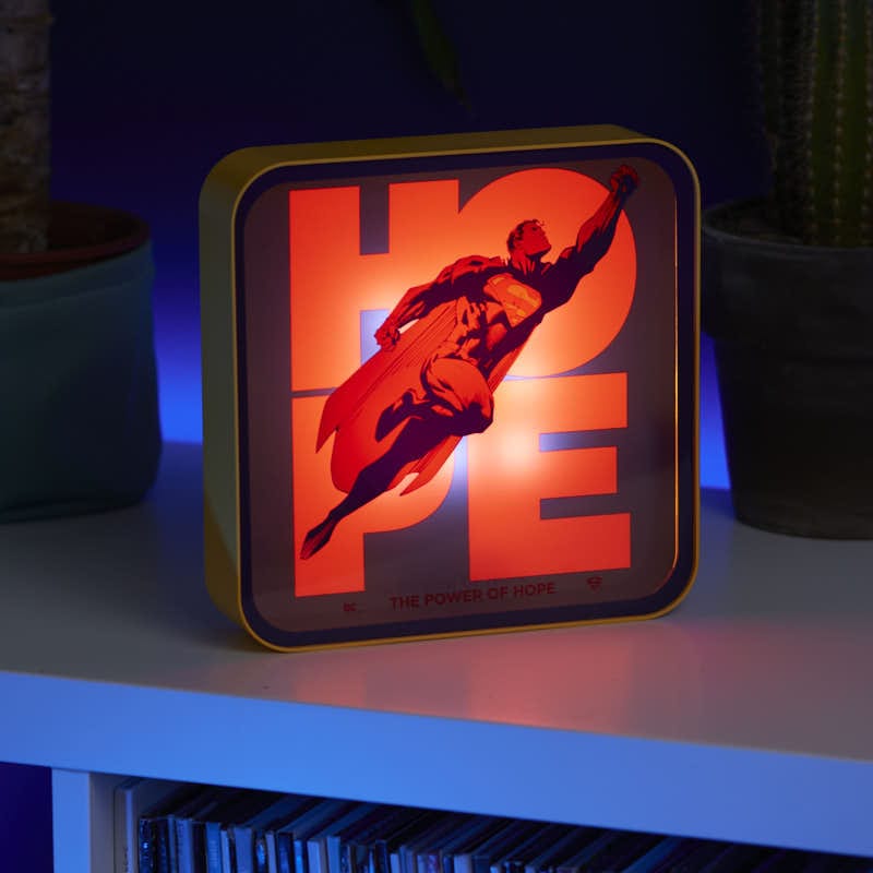 Superman: Superman Acrylic Desk Lamp / Wall Light