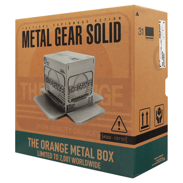 Metal Gear Solid 2 Replica Cardboard Box