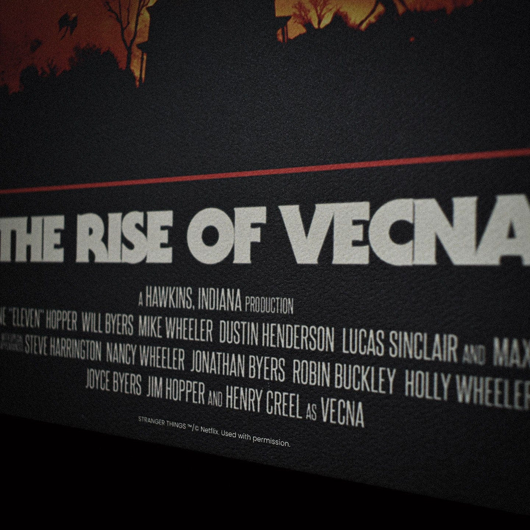 Stranger Things The Rise of Vecna Art Print