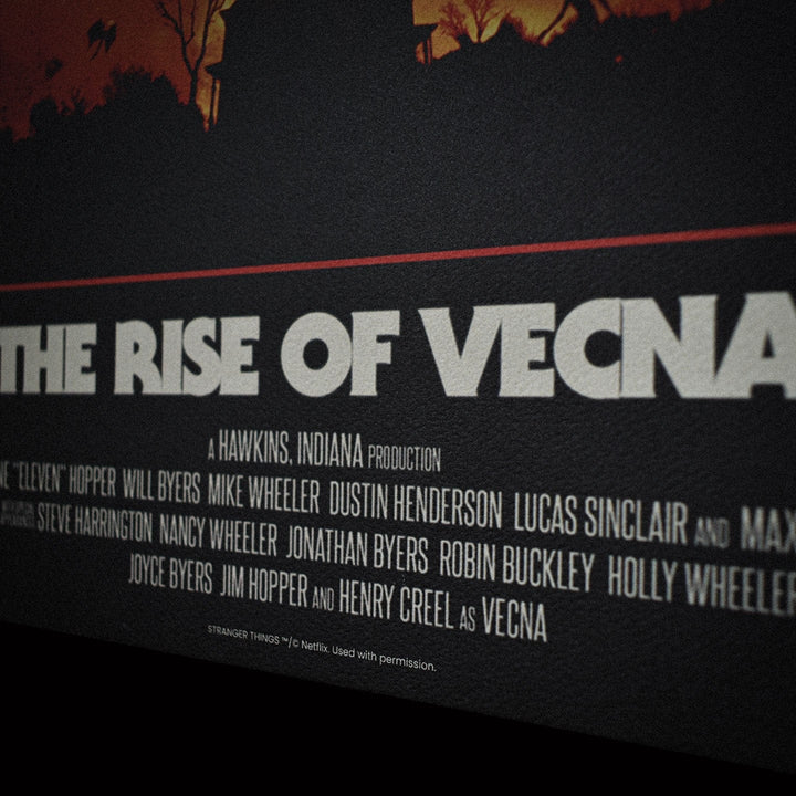 Stranger Things The Rise of Vecna Art Print