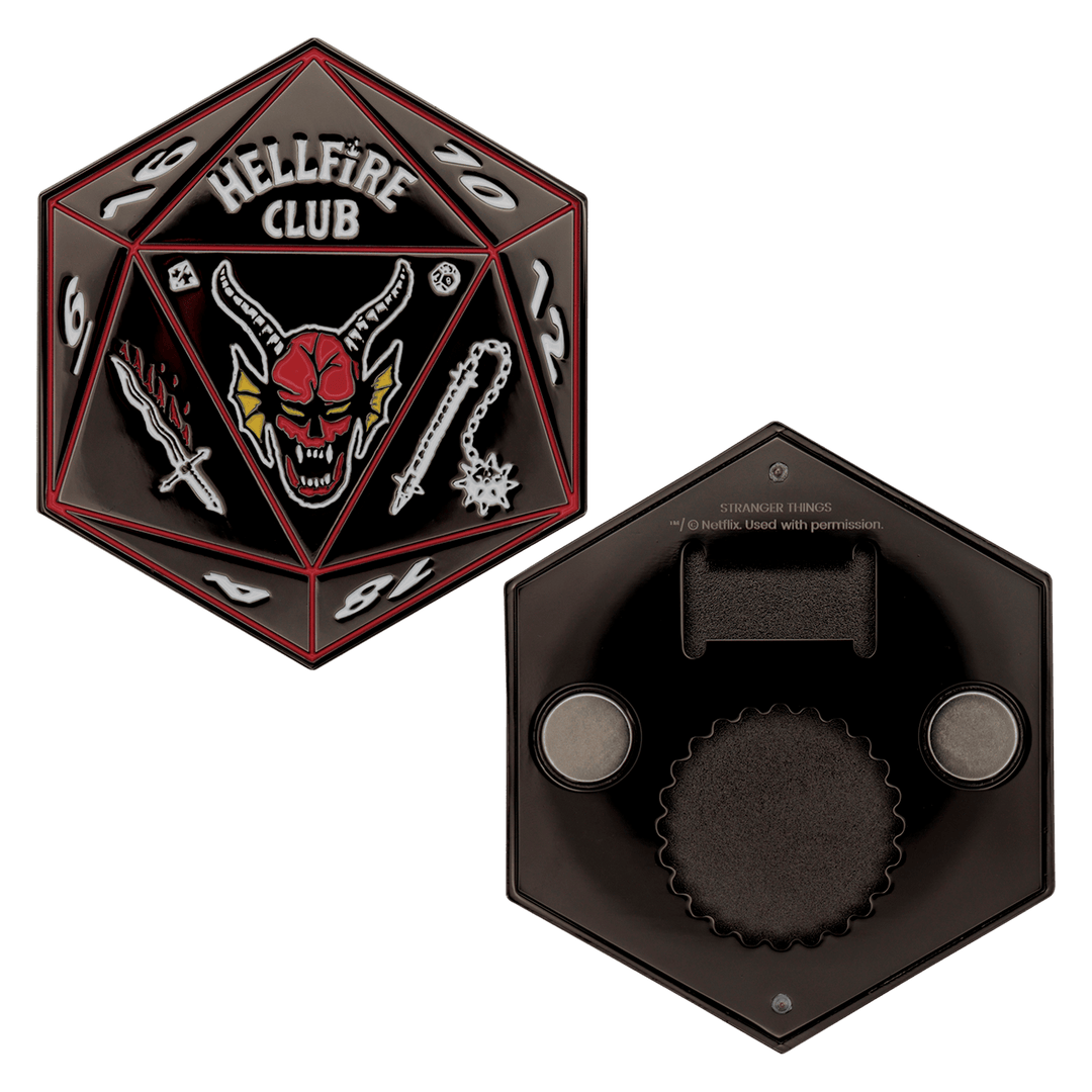 Stranger Things Hellfire Club Bottle Opener