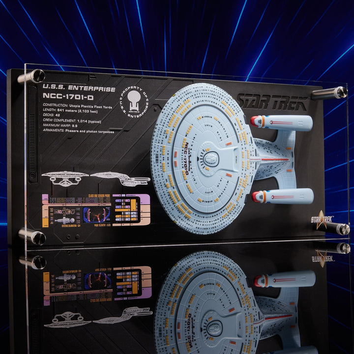 Star Trek Enterprise NCC 1701-D Plaque