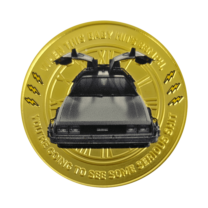 Back to the Future 40th Anniversary Presentation Coin