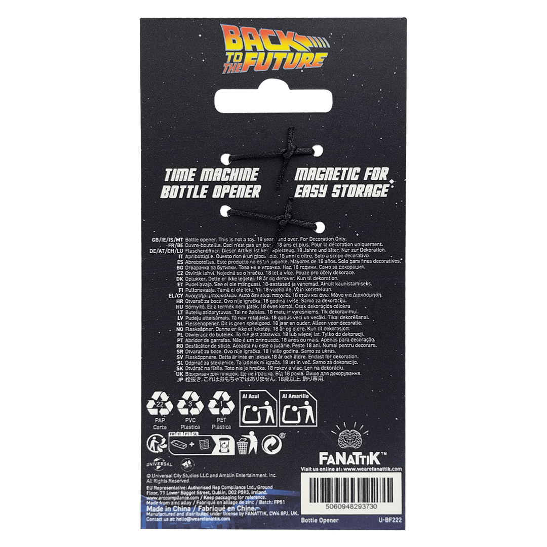 Back to the Future Magnetic DeLorean Bottle Opener