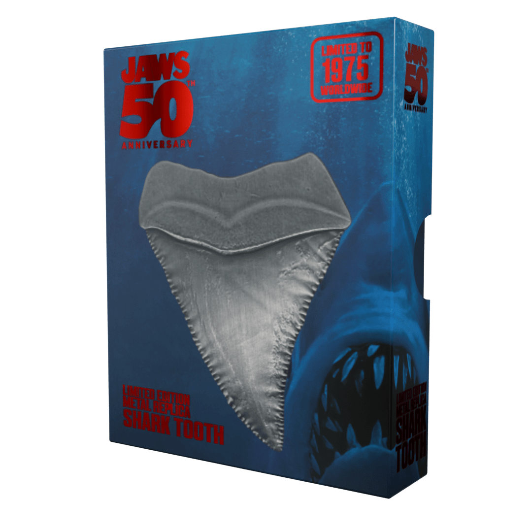 Jaws 50th Anniversary Shark Tooth Medallion