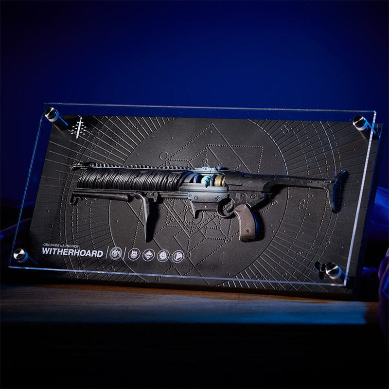 Destiny Exotic Armory Collection Witherhoard 14” Replica Plaque