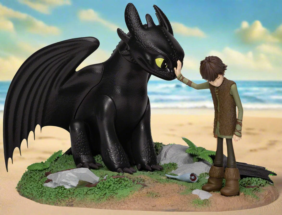 How to Train Your Dragon: Toothless & Hiccup ( D-Stage PVC Diorama)