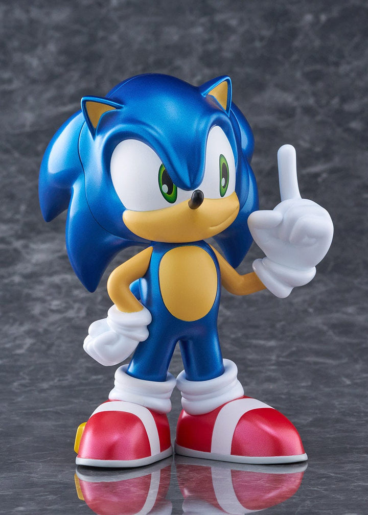 Sonic The Hedgehog Sofbi Vinyl Figure Sonic Metallic Ver. 15 cm