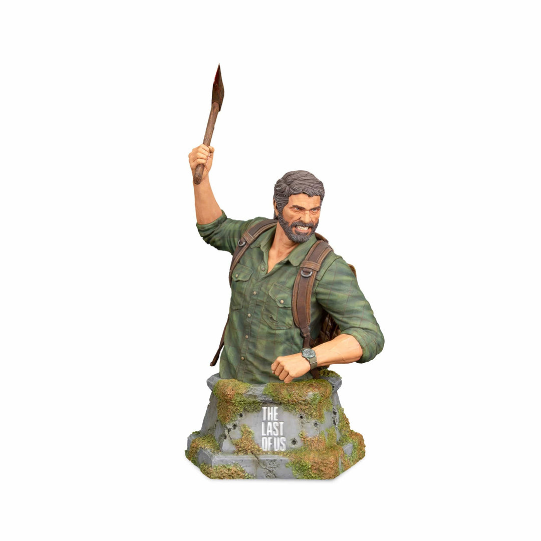 The Last of Us Bust Joel with Hatchet 22 cm