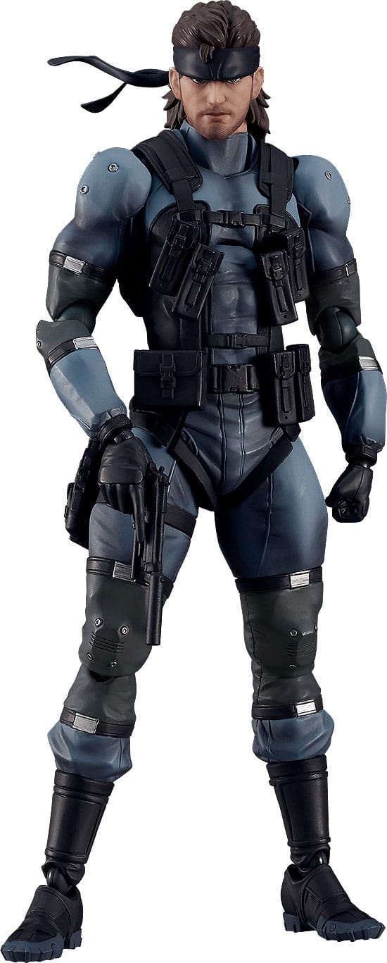 Metal Gear Solid 2: Sons of Liberty Figma Action Figure Solid Snake MGS2 Ver. Updated Edition 16 cm