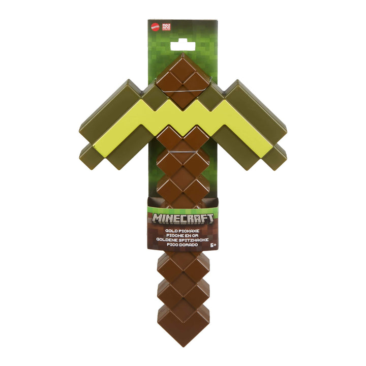 Minecraft Roleplay Replica Gold Pickaxe