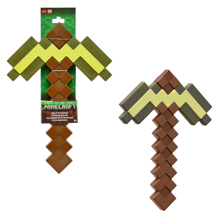 Minecraft Roleplay Replica Gold Pickaxe