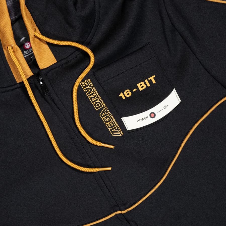 Official Mega Drive 'MD16-Bit' Black Hoodies (Unisex)